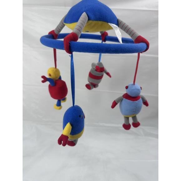North American Bear Co Baby Bot Musical Mobile “Children’s Marching Song” Crib - Picture 3 of 14